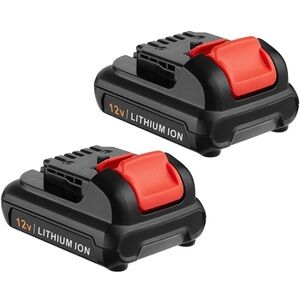 FirstPower 12V 4.0Ah DCB120 Battery Replacement -Compatible with Dewalt 12V-2Pac